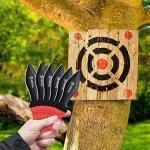 NedFoss 9-Pack Viking Axe and Knife Set