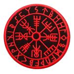 Viking Compass Rune Embroidered Patch for Gears