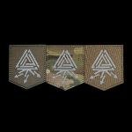 Viking Valknut IR Reflective Tactical Patches - 2 Pack