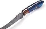 Viking Hunter Damascus Steel Hunting Knife with Sheath