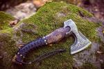 Viking Axe with Carbon Steel Blade and Ash Handle