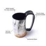 Norse Tradesman 12 oz Horn Mug with Base