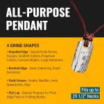 Viking Whetstone Pendant for Knife Sharpening