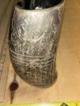 Viking Ox Horn Tankard for Ale and Beer