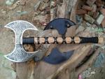Odin's Double Headed Viking Battle Axe 27