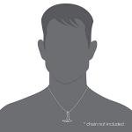 Viking Mammen Axe Sterling Silver Pendant Amulet