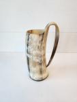 Viking Alehorn Beer Drinking Horn Tankard 13oz