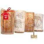 Trondebal Viking Drinking Horn Mug Set of 4