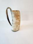 Viking Alehorn Beer Drinking Horn Tankard 13oz
