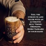 Trondebal Viking Drinking Horn Mug Set of 4