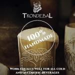 Trondebal Viking Drinking Horn Mug Set of 4