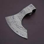 Handmade Damascus Viking Hatchet and Chopping Axe