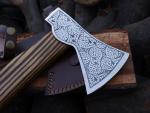 Handmade Viking Axe with Carbon Steel Blade