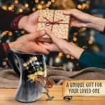 Rustic Viking Horn Mug for Mead and Beer