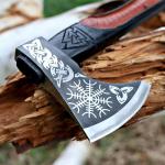 Handmade Viking Axe - 18" Carbon Steel Hatchet