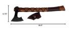Authentic Viking Bearded Throwing Axe - 18 Inch