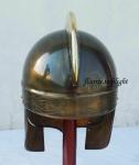 Viking Valsgarde Armor Helmet with Antique Finish