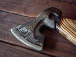 Valhalla Viking Throwing Axe – Hand-Forged Carbon Steel
