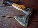 Valhalla Viking Throwing Axe – Hand-Forged Carbon Steel