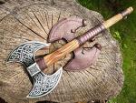 Double Headed Berserker Axe for Viking Warriors