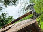 Double Headed Berserker Axe for Viking Warriors