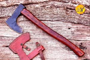 Custom Carbon Steel Viking Throwing Tomahawk Axe