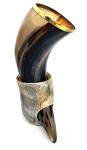 Viking Drinking Horn with Stand – 16 oz Cup