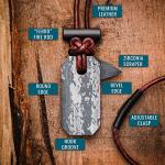 Wazoo Viking Spark Necklace: Sharpener & Fire Starter