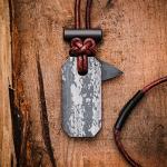 Wazoo Viking Spark Necklace: Sharpener & Fire Starter