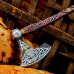 Custom Hand Forged Viking Axe - Perfect Gift