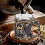 Odin Dragon Handle Viking Mug for Beer & Coffee