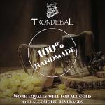 Trondebal Viking Horn Mug - Unique Drinking Cup