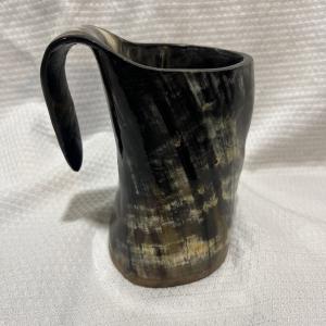 Viking Drinking Horn Tankard Mug - Handmade