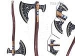 Viking Axe Hatchet with Sheath – 40" Berserker
