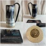Authentic Viking Drinking Horn Mug - 100% Norse