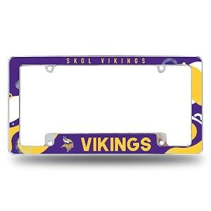 Minnesota Vikings Chrome License Plate Frame