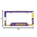 Minnesota Vikings Chrome License Plate Frame