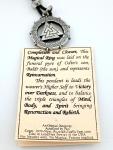 Valknut Charm Pendant Necklace for Viking Lovers