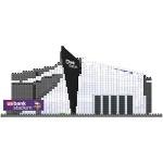 Minnesota Vikings 3D Stadium Building Block Set