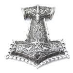 Thor's Hammer Mjolnir Necklace in Sterling Silver