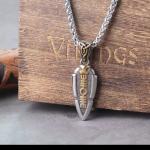 Odin's Spear Gungnir Viking Rune Pendant Necklace
