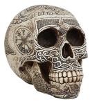 Viking Vegvisir Compass Talisman with Odin Skull