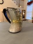 Viking Beer Horn Mug - Real Buffalo Horn