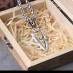 Odin's Spear Gungnir Viking Rune Pendant Necklace