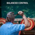 NedFoss 9-Pack Viking Axe and Knife Set