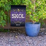 Minnesota Vikings Skol Double-Sided Garden Flag