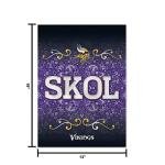 Minnesota Vikings Skol Double-Sided Garden Flag