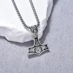 Thor's Hammer Necklace in Sterling Silver for All