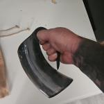 Authentic Viking Horn Tankard Mug for Drinking