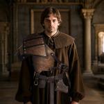 Men's Viking Shoulder Armor Set with Leather Accessories